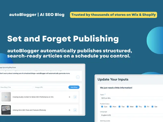 autoBlogger | AI Blog Writer screenshot