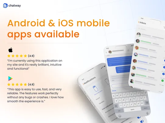 Chatway AI Live Chat, WhatsApp screenshot