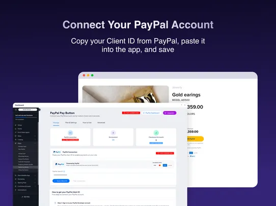 PayPal Payment Button screenshot