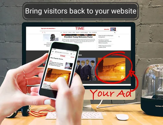 Retarget Online Ads screenshot