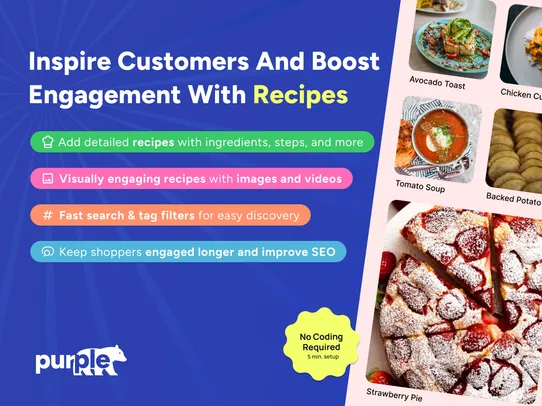 Recipe screenshot