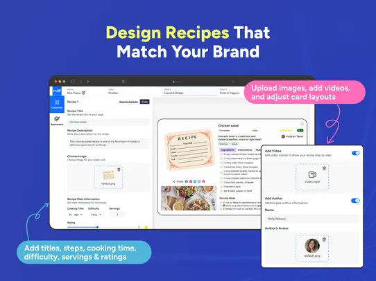 Recipe screenshot