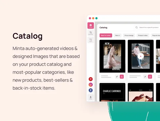 Minta Auto Social Media Videos screenshot
