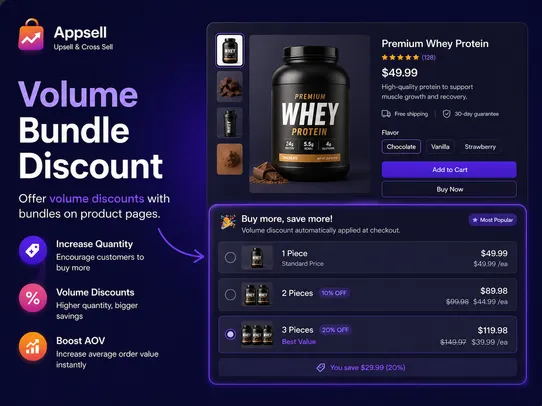 Upsell &amp; Cross Sell By Appsell screenshot
