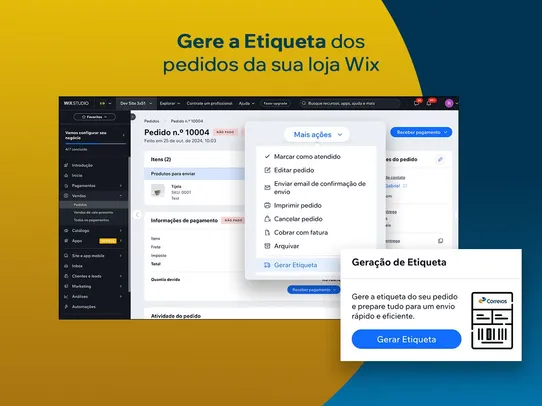 Meu Frete com Correios screenshot
