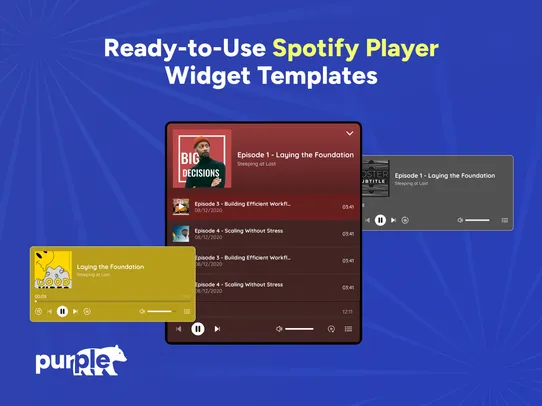 Spotify Player screenshot