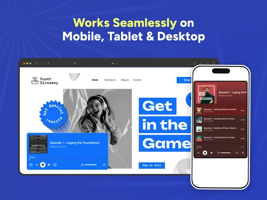 Spotify Player screenshot