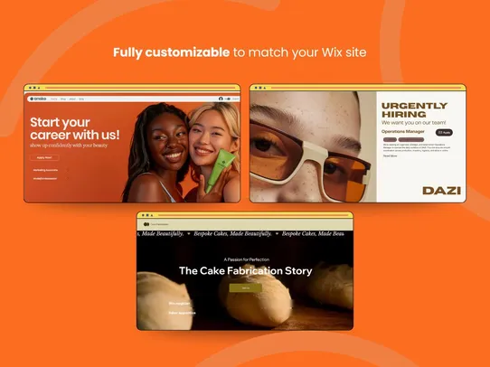 Careers Page and Job Board screenshot