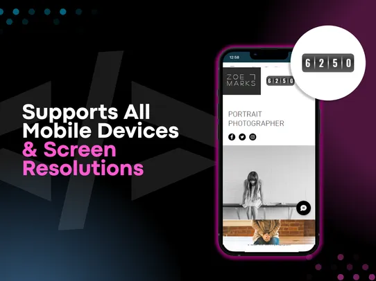 TikTok Follow Us &amp; Hit Counter screenshot