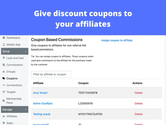 Goaffpro Affiliate Marketing screenshot