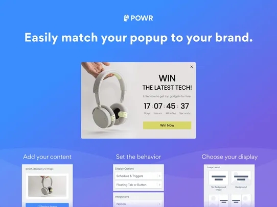 Popup screenshot