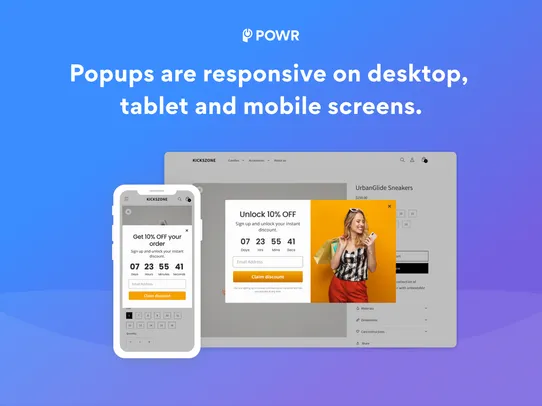 Popup screenshot