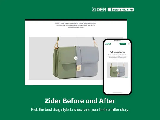 Before And After Slider screenshot