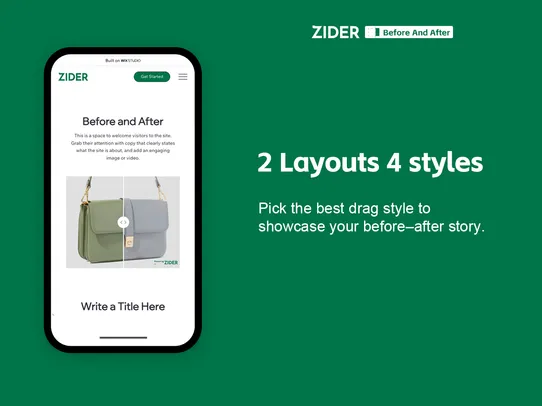 Before And After Slider screenshot