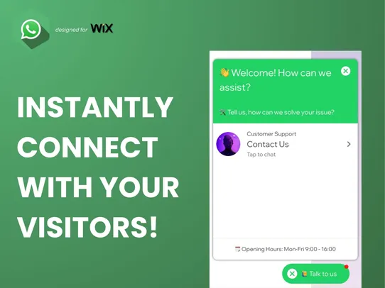 WhatsApp Chat Button screenshot