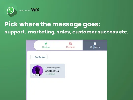 WhatsApp Chat Button screenshot