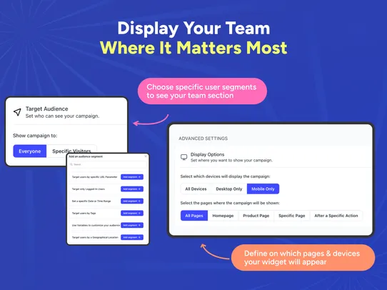 Team Profiles screenshot