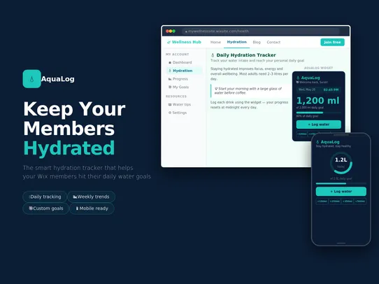 Aqua Log screenshot