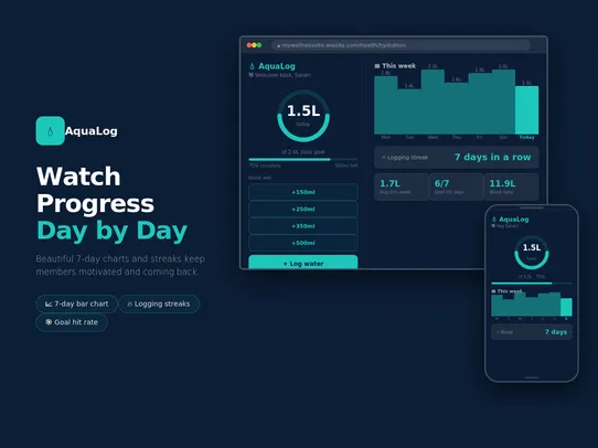 Aqua Log screenshot