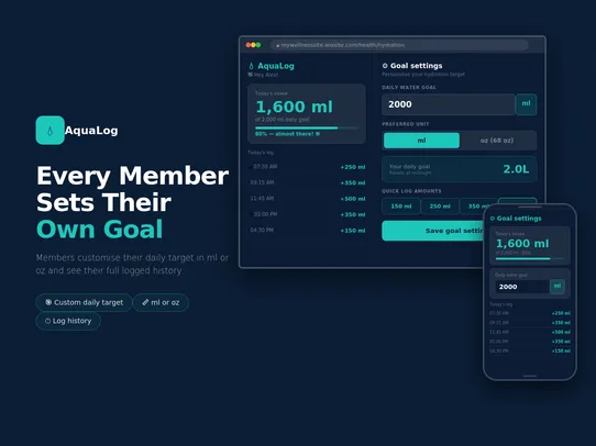 Aqua Log screenshot