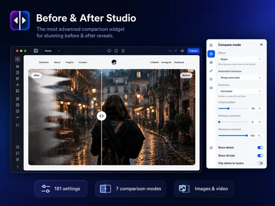 Before &amp; After Studio screenshot
