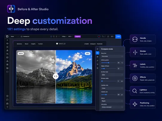 Before &amp; After Studio screenshot