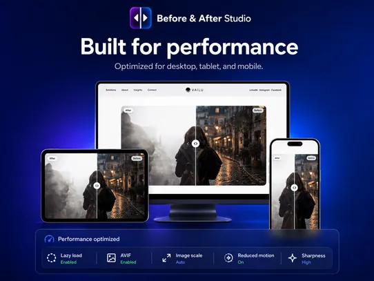 Before &amp; After Studio screenshot