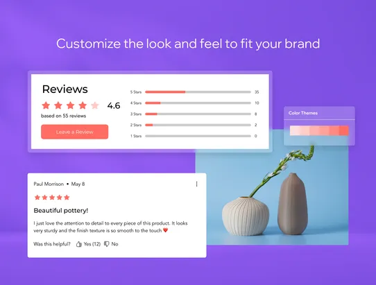 Wix Reviews App screenshot