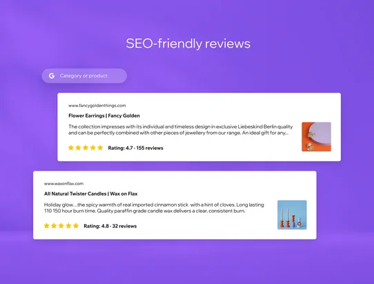 Wix Reviews App screenshot