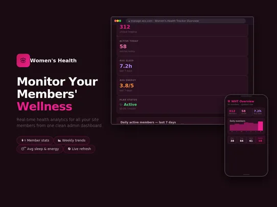 Womens Health Tracker screenshot