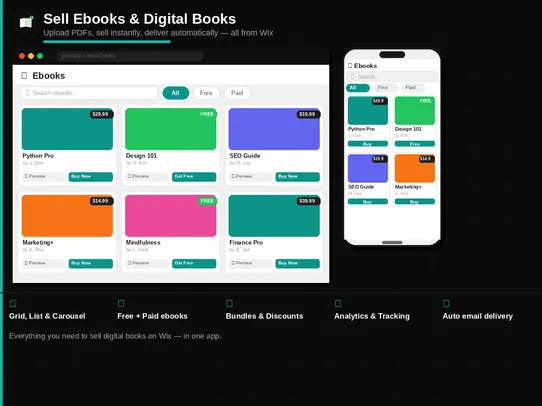 Sell Ebooks &amp; Digital Books screenshot
