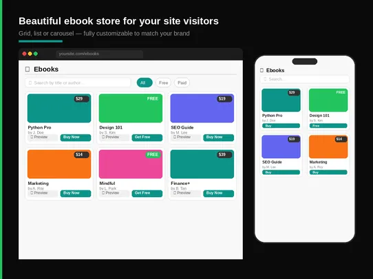 Sell Ebooks &amp; Digital Books screenshot