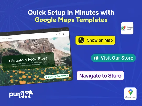 Google Maps Button screenshot