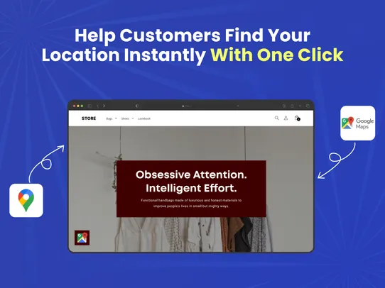 Google Maps Button screenshot