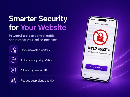 IP Country Blocker screenshot