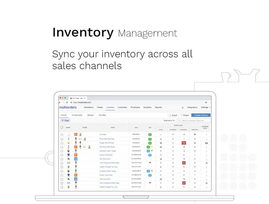Multiorders Orders &amp; Inventory screenshot