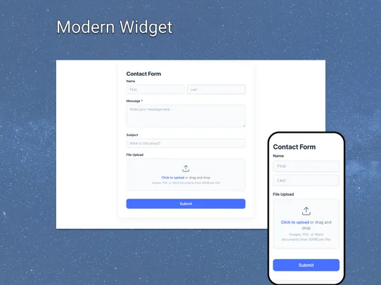 AI Form Builder screenshot