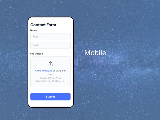 AI Form Builder screenshot