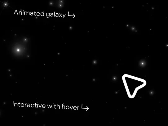 Animated BG: Particles &amp; Space screenshot