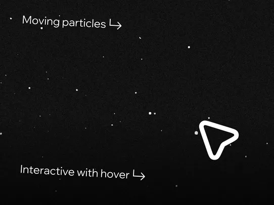 Animated BG: Particles &amp; Space screenshot