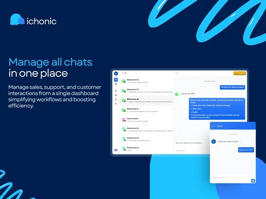 Live Chat &amp; AI Chatbot screenshot