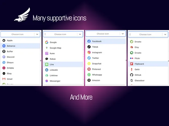 Avantify: Social Media Icons screenshot