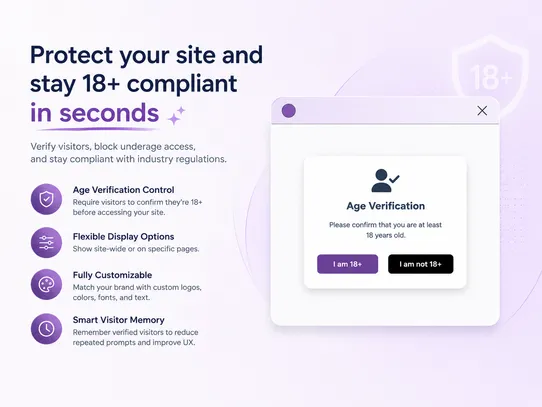 Age Verification screenshot