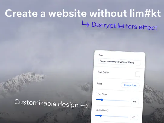 Text FX: Glitch, Decrypt +more screenshot