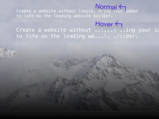 Text FX: Glitch, Decrypt +more screenshot