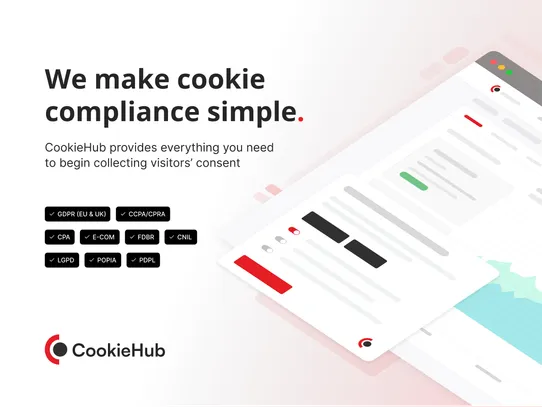 CookieHub screenshot