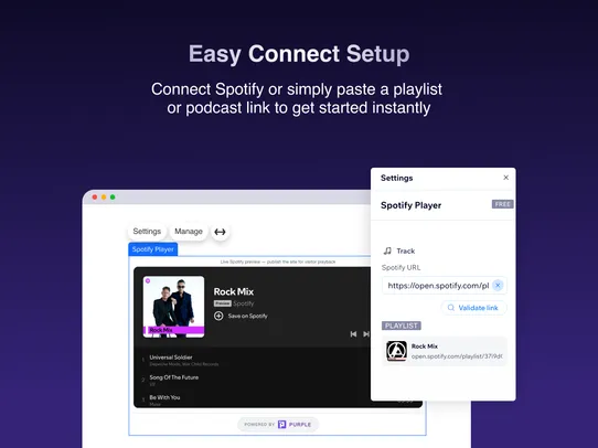 Spotify Stream Player screenshot