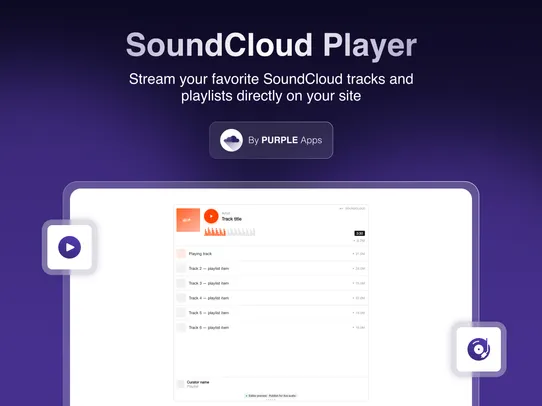 SoundCloud Stream Player screenshot