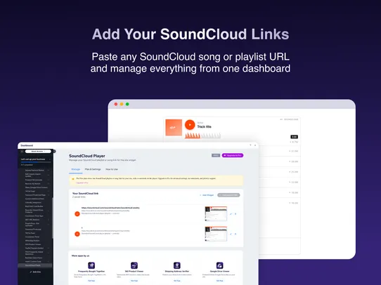 SoundCloud Stream Player screenshot