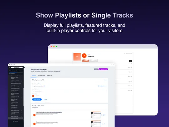 SoundCloud Stream Player screenshot